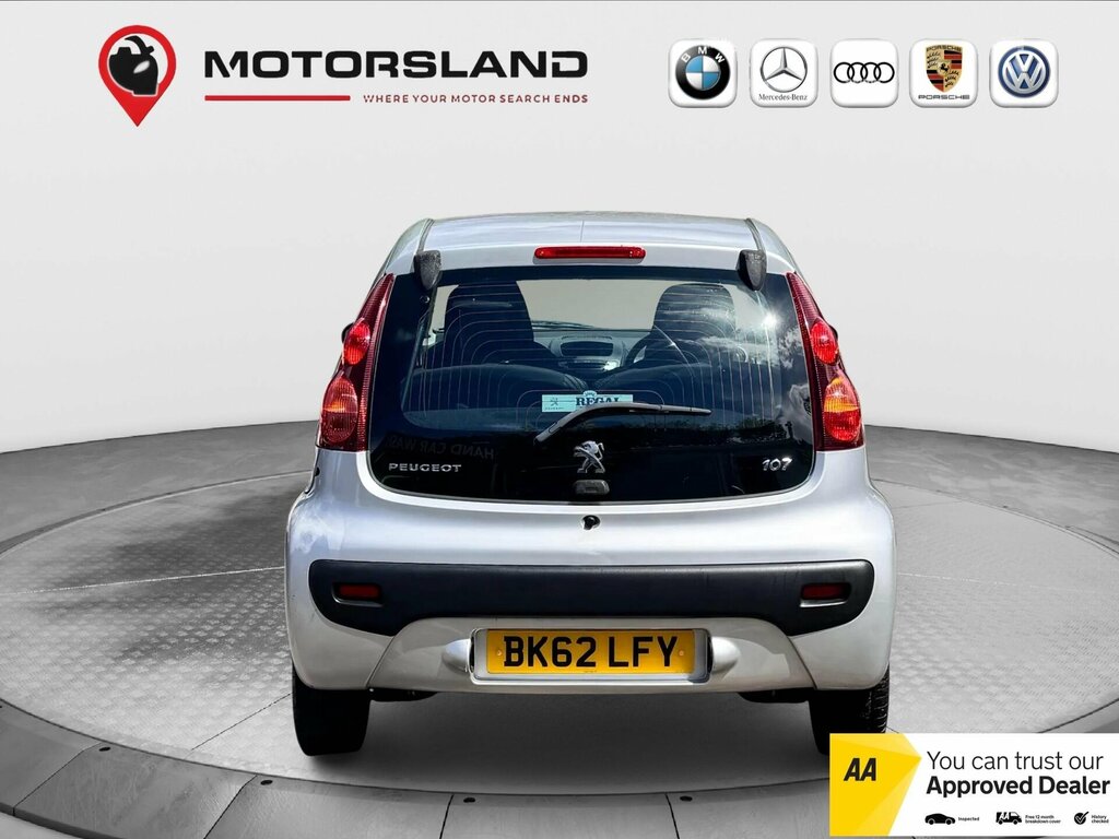Peugeot 107 1.0 12V Active Euro 5 Silver #5