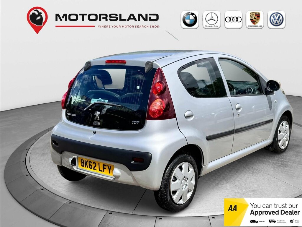 Peugeot 107 1.0 12V Active Euro 5 Silver #6