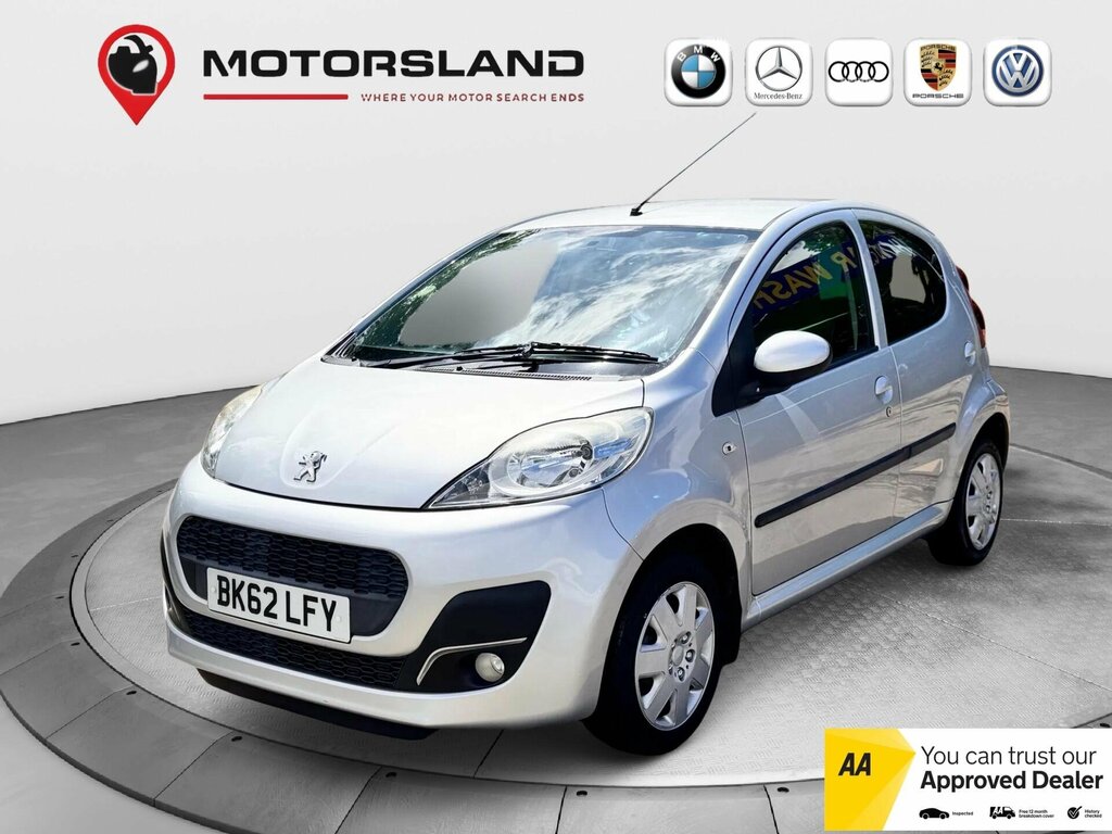 Peugeot 107 1.0 12V Active Euro 5 Silver #3
