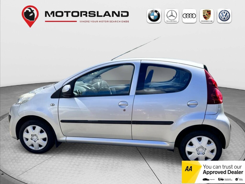 Peugeot 107 1.0 12V Active Euro 5 Silver #4