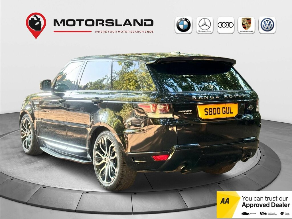 Land Rover Range Rover Sport 3.0 Sd V6 Hse 4Wd Euro 5 Ss S800GUL Black #5
