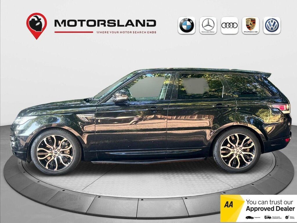 Land Rover Range Rover Sport 3.0 Sd V6 Hse 4Wd Euro 5 Ss S800GUL Black #4