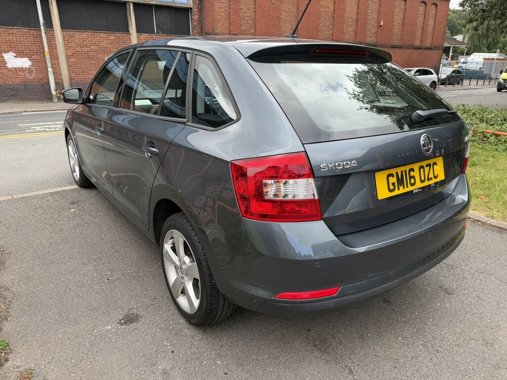 Skoda Rapid Spaceback Hatchback 1.4 Tdi Se Tech 201616 GM16OZC Grey #4