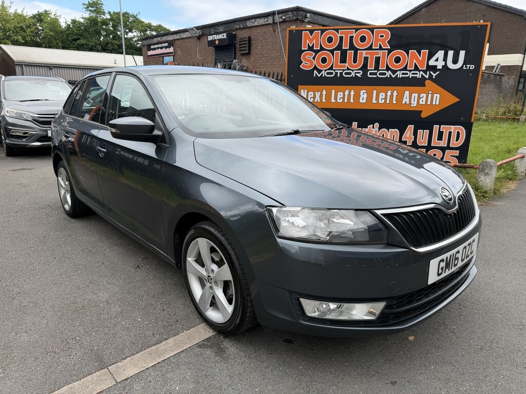 Skoda Rapid Spaceback Hatchback 1.4 Tdi Se Tech 201616 Grey