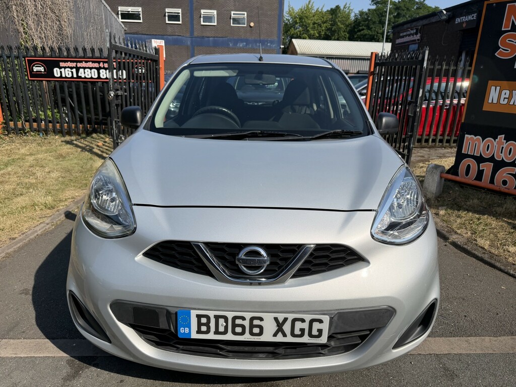 Nissan Micra 1.2 Visia Hatchback Euro 6 80 P Grey #7