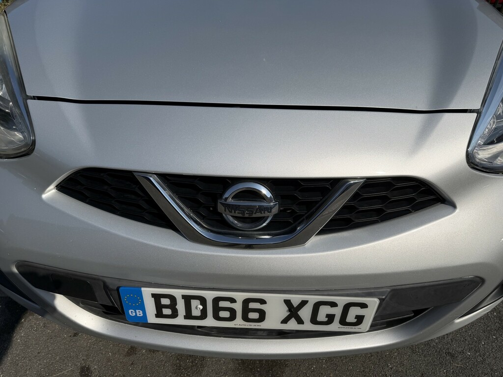 Nissan Micra 1.2 Visia Hatchback Euro 6 80 P Grey #9