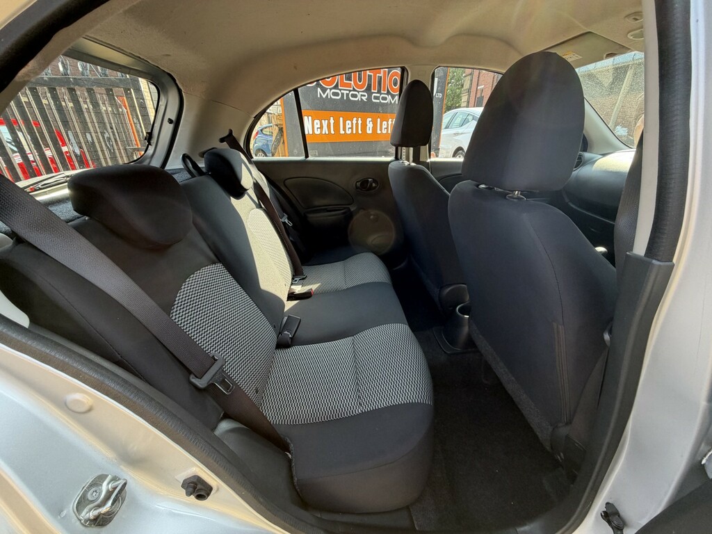 Nissan Micra 1.2 Visia Hatchback Euro 6 80 P Grey #25
