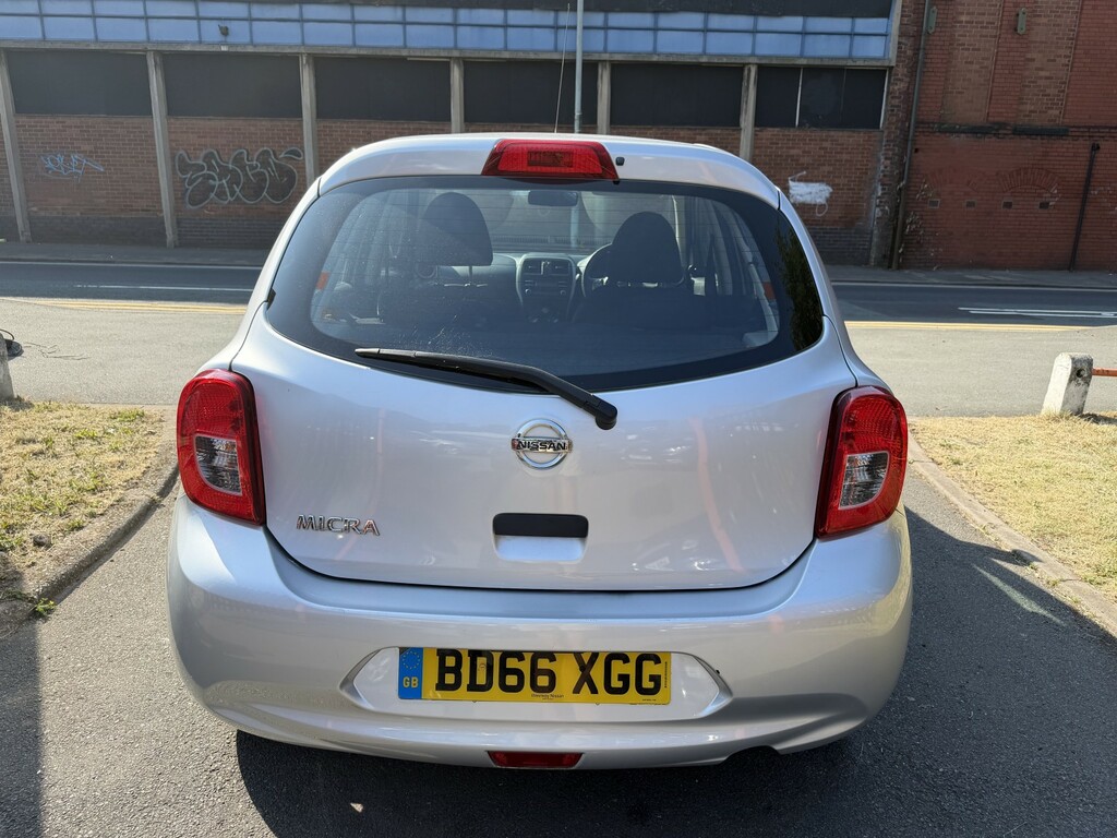 Nissan Micra 1.2 Visia Hatchback Euro 6 80 P Grey #8