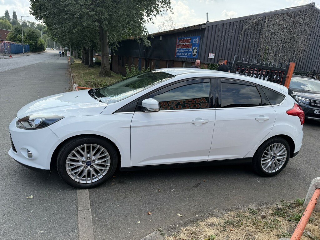 Ford Focus 1.6 Tdci Zetec White #6