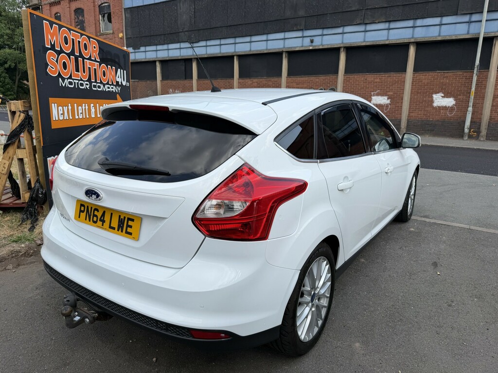 Ford Focus 1.6 Tdci Zetec White #2