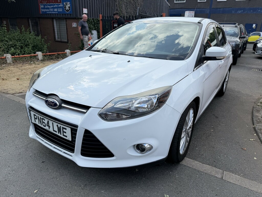 Ford Focus 1.6 Tdci Zetec White #3