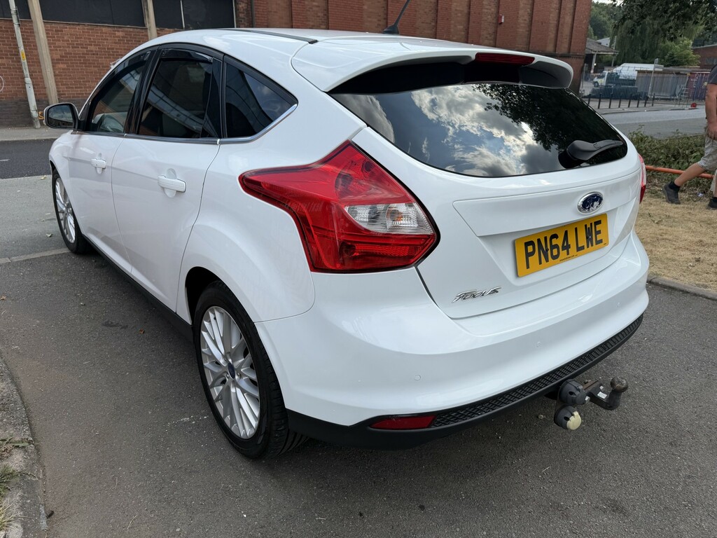 Ford Focus 1.6 Tdci Zetec White #4