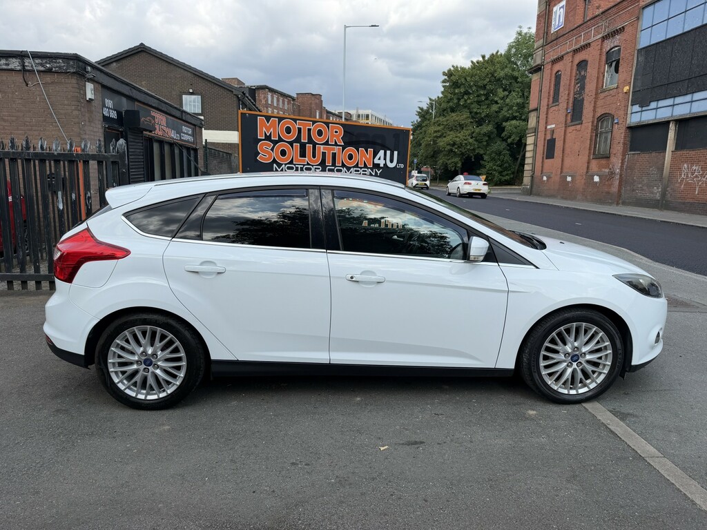 Ford Focus 1.6 Tdci Zetec White #5