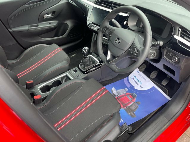 Vauxhall Corsa 2024 1.2 Turbo Yes Hatchback Eur FMZ3307 Red #2