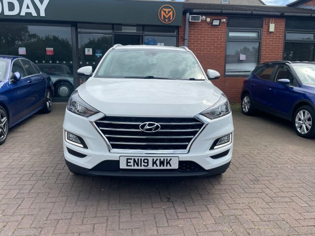 Hyundai Tucson 2019 1.6 Gdi Se Nav Suv Euro 6 White #5