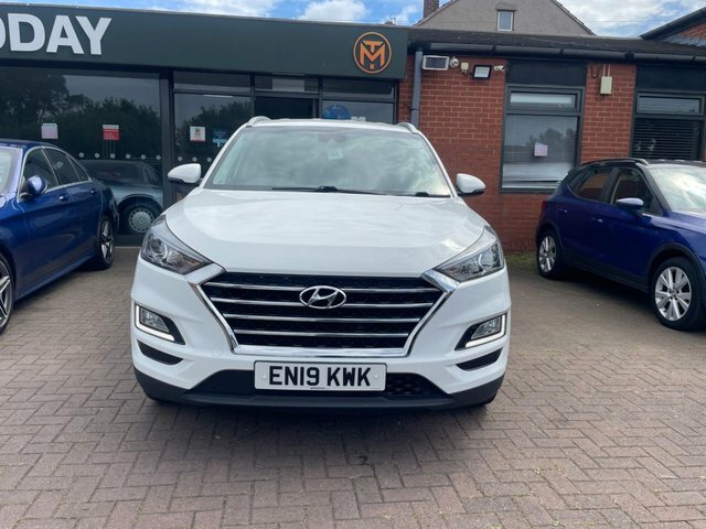 Hyundai Tucson 2019 1.6 Gdi Se Nav Suv Euro 6 White #6
