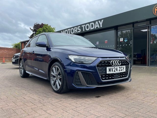 Audi A1 2024 1.0 Tfsi 30 S Line Sportback S Tro Blue #3