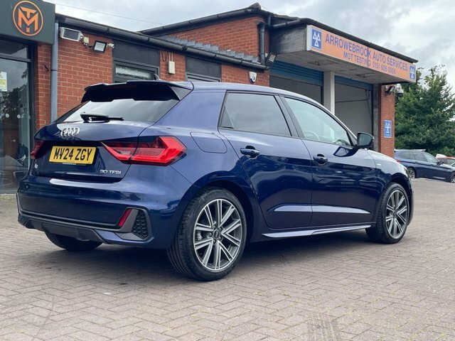 Audi A1 2024 1.0 Tfsi 30 S Line Sportback S Tro Blue #4