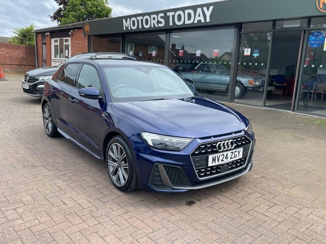 Audi A1 2024 1.0 Tfsi 30 S Line Sportback S Tro Blue #5