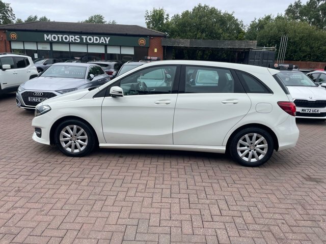 Mercedes-Benz B Class 2015 1.5 B180 Cdi Se Mpv 7G-dct Euro 6 White #4