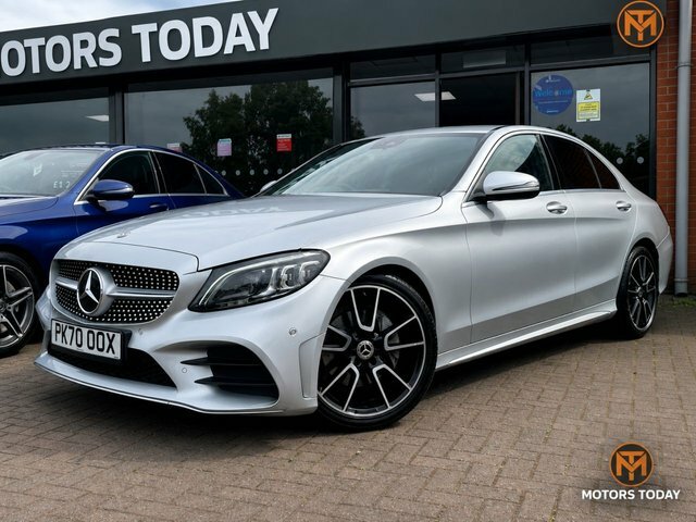 Mercedes-Benz C Class 2020 2.0 C220d Amg Line Premium Saloon Diese Silver