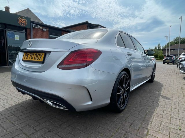 Mercedes-Benz C Class 2.0 C200 Sport Saloon G Tronic Plus 1 White #28