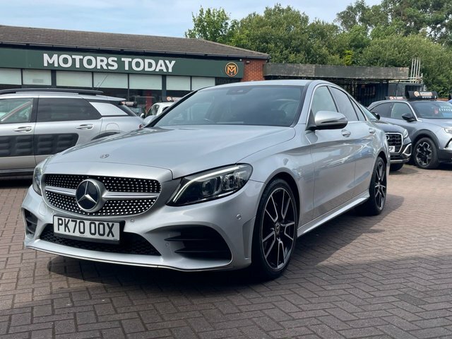 Mercedes-Benz C Class 2020 2.0 C220d Amg Line Premium Saloon Diese Silver #4