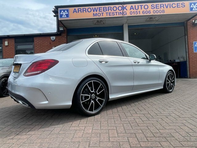 Mercedes-Benz C Class 2.0 C200 Sport Saloon G Tronic Plus 1 White #15