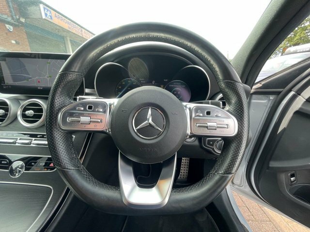 Mercedes-Benz C Class 2.0 C200 Sport Saloon G Tronic Plus 1 White #11