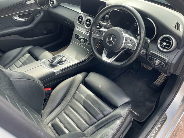 Mercedes-Benz C Class 2020 2.0 C220d Amg Line Premium Saloon Diese Silver #5