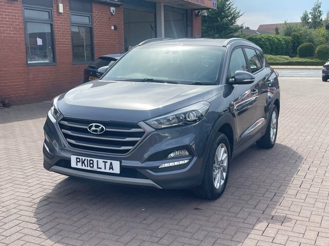 Hyundai Tucson 2018 1.6 Gdi Blue Drive Se Suv E Grey #6