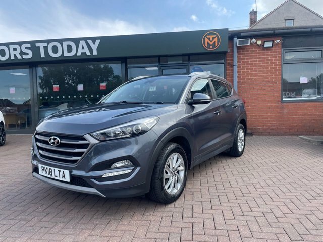 Hyundai Tucson 2018 1.6 Gdi Blue Drive Se Suv E Grey #4