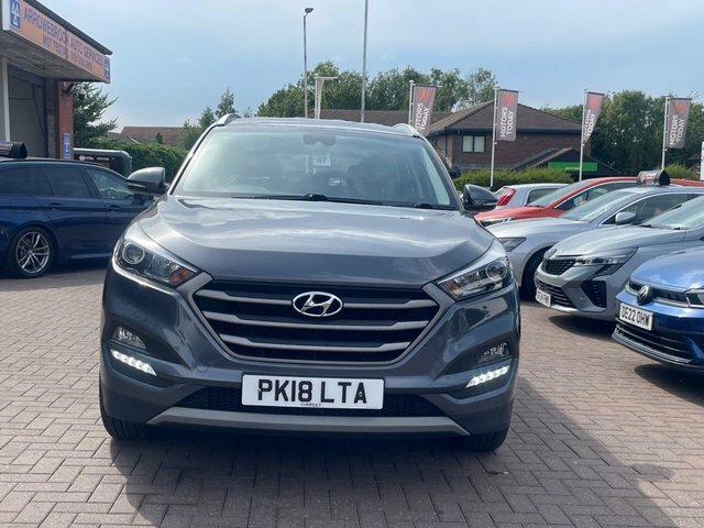 Hyundai Tucson 2018 1.6 Gdi Blue Drive Se Suv E Grey #5