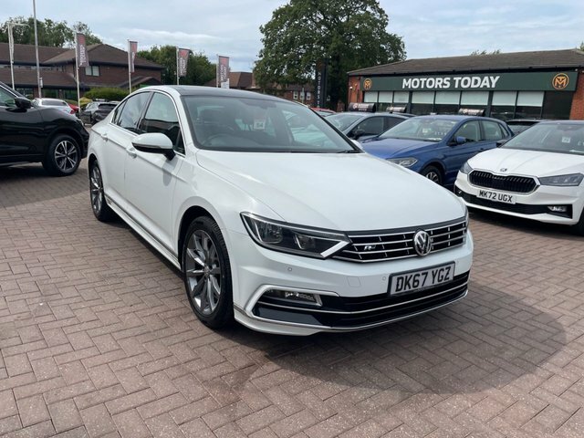 Volkswagen Passat 2017 2.0 Tdi R-line Saloon Euro White #5