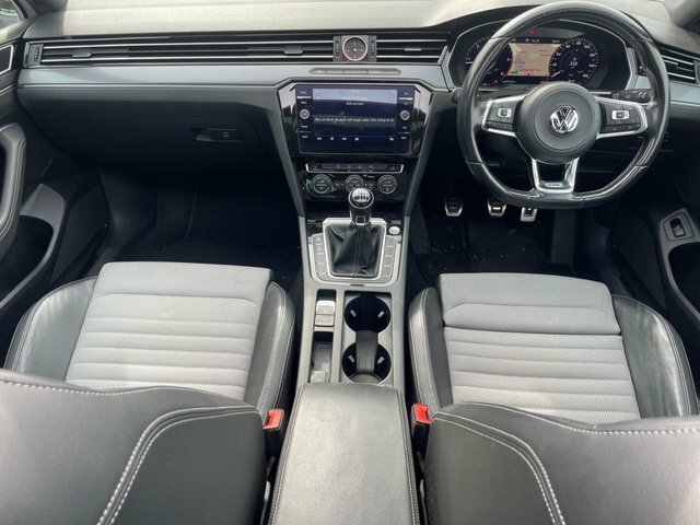 Volkswagen Passat 2017 2.0 Tdi R-line Saloon Euro White #2