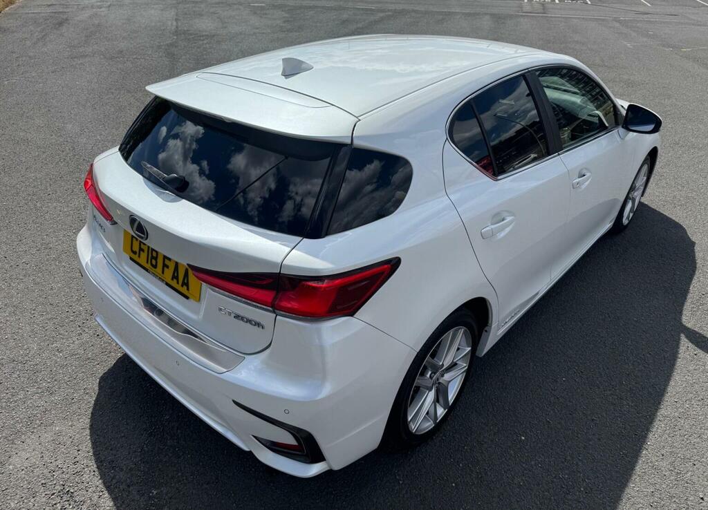 Lexus CT 1.8 200H Luxury Cvt Euro 6 Ss White #4