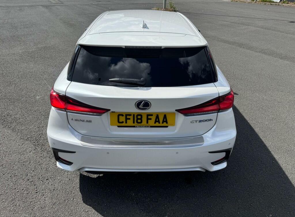 Lexus CT 1.8 200H Luxury Cvt Euro 6 Ss White #6
