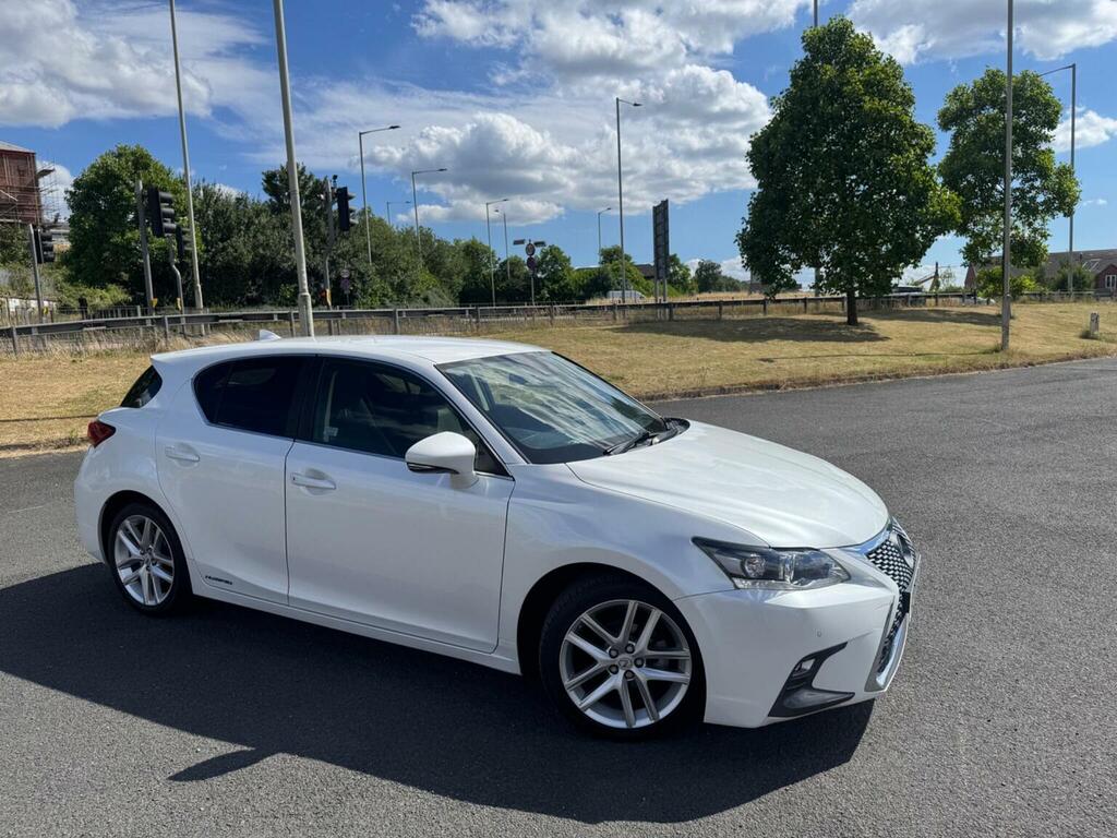 Lexus CT 1.8 200H Luxury Cvt Euro 6 Ss White