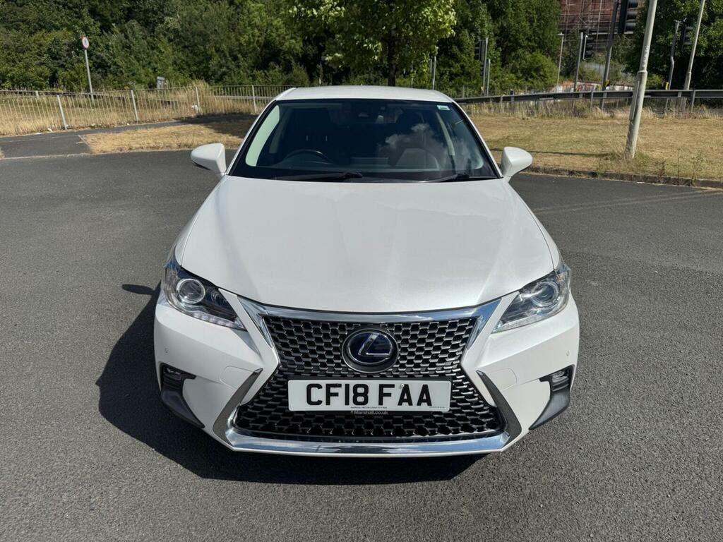 Lexus CT 1.8 200H Luxury Cvt Euro 6 Ss White #5