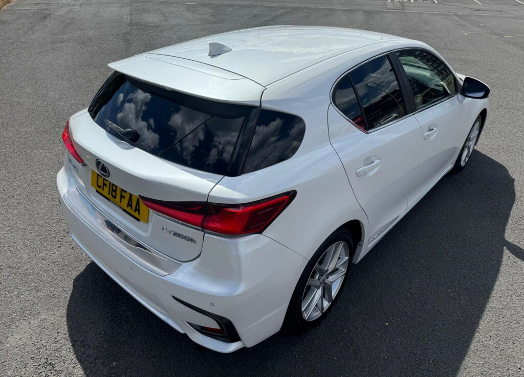 Lexus CT 1.8 200H F Sport E-cvt Euro 6 Ss White #35