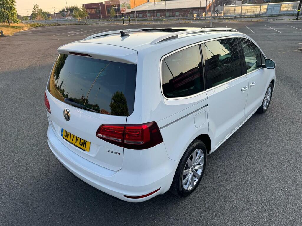 Volkswagen Sharan 2.0 Tdi Sel Euro 6 Ss White #4