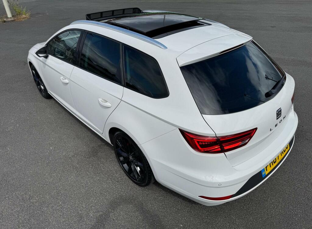Seat Leon 2.0 Tdi Fr Technology St Euro 6 Ss White #2