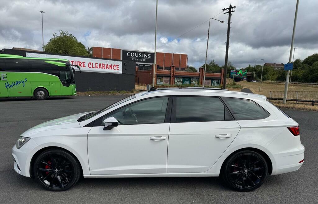 Seat Leon 2.0 Tdi Fr Technology St Euro 6 Ss White #6