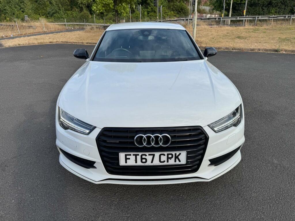 Audi A7 3.0 Tdi V6 Black Edition Sportback S Tronic Quattr White #5
