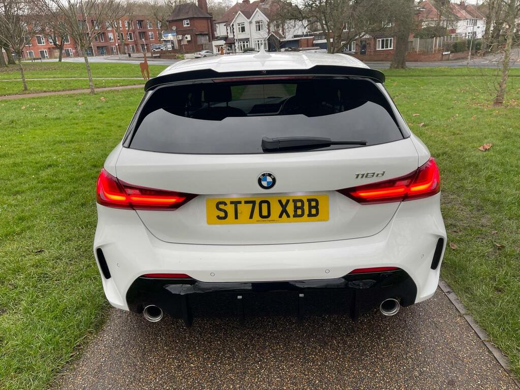 BMW 1 Series 2.0 118D M Sport Euro 6 Ss White #6