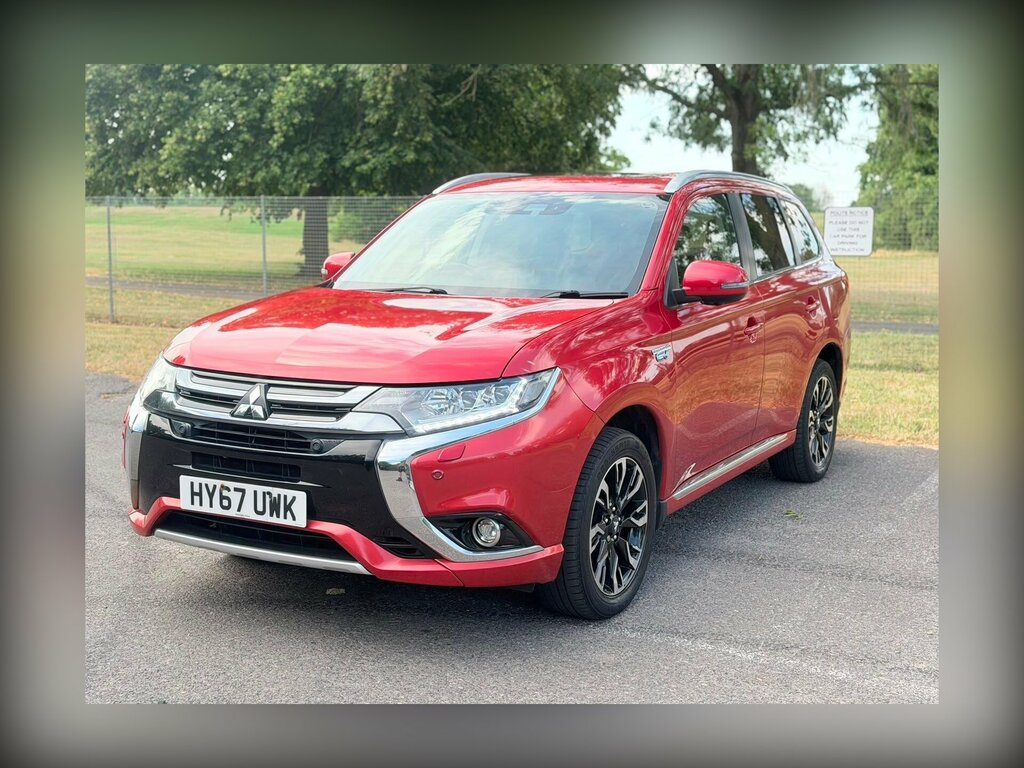 Mitsubishi Outlander 2.0H 12Kwh 4Hs Cvt 4Wd Euro 6 Ss Red #3