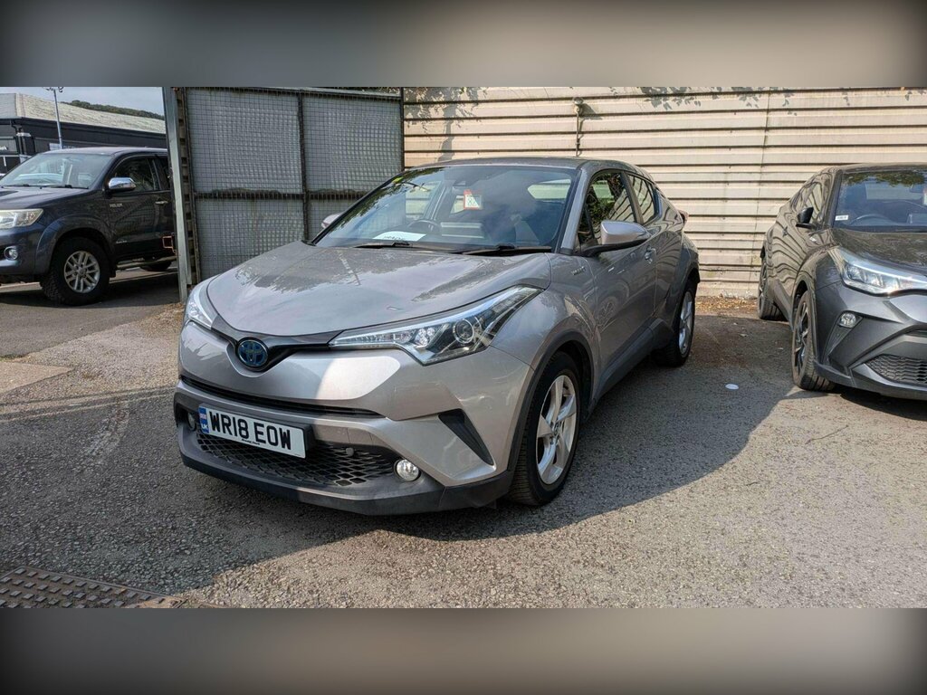 Toyota C-Hr 1.8 Vvt-h Icon Cvt Euro 6 Ss Silver