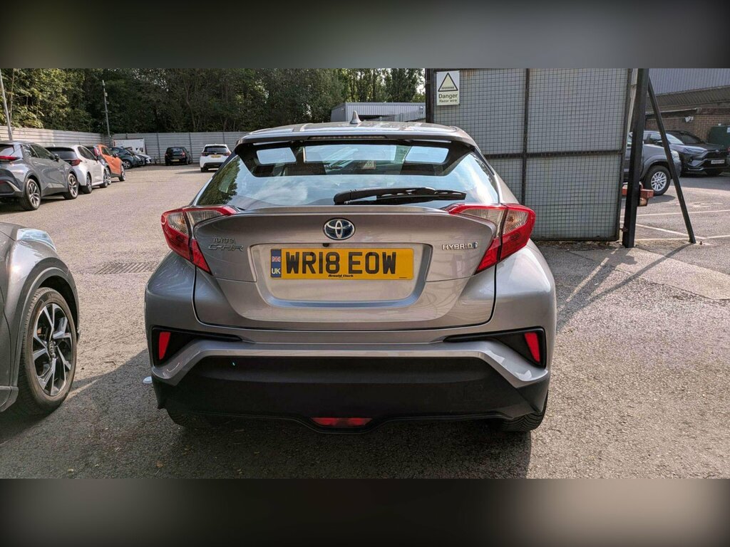 Toyota C-Hr 1.8 Vvt-h Icon Cvt Euro 6 Ss Silver #2