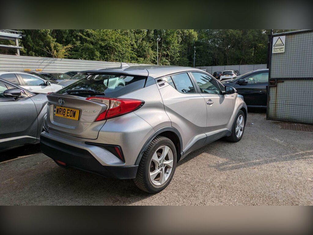 Toyota C-Hr 1.8 Vvt-h Icon Cvt Euro 6 Ss Silver #3