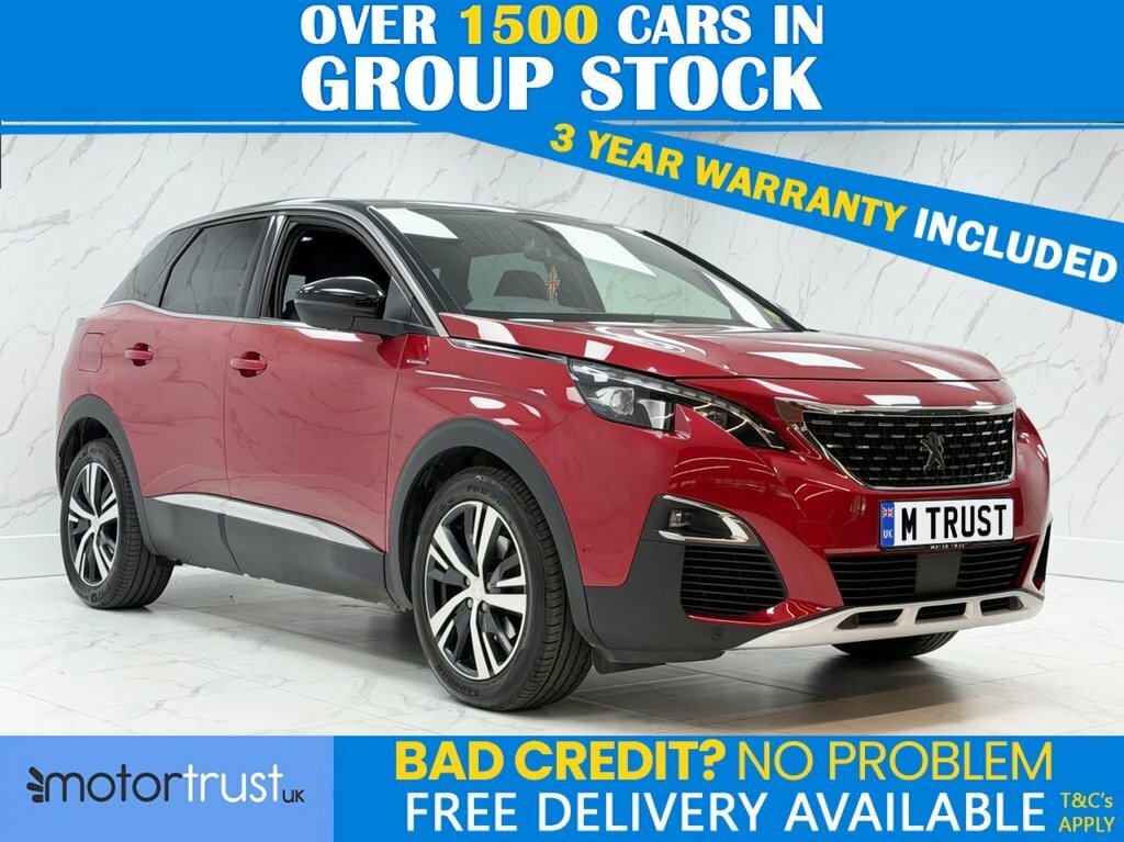 Peugeot 3008 Suv Red